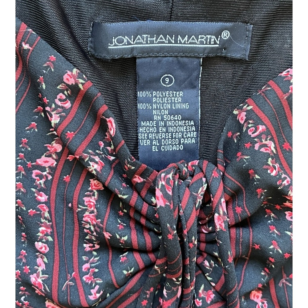 Vintage Y2K‎ Jonathan Martin Dress Juniors Size 9 Floral Fairy Grunge Milkmaid - Picture 8 of 8